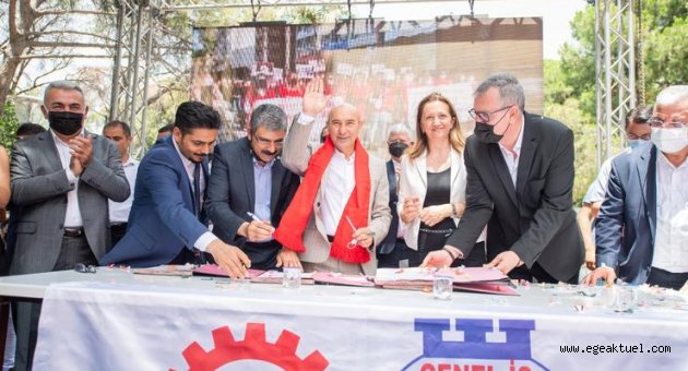 10 bin İZENERJİ çalışanını ilgilendiren toplu iş sözleşmesi imzalandı