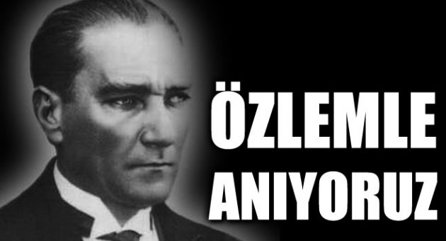 10 Kasım’da Ata’ya saygı