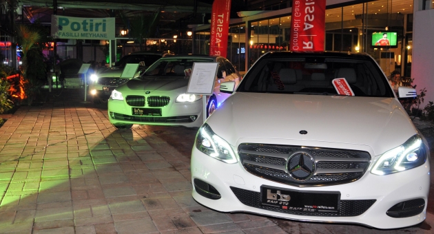 Levent Marina'da mini show-room