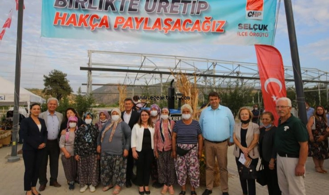 CHP, Tarım politikasını Efes Selçuk'ta duyurdu: