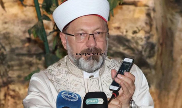 Erdoğan’dan Ali Erbaş’a destek