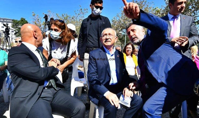 Kılıçdaroğlu İzmir'de deprem mağdurlarına seslendi