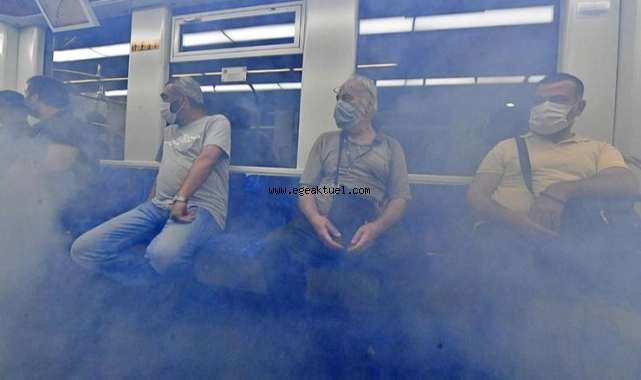 İzmir Metrosu’nda başarılı kurtarma operasyonu