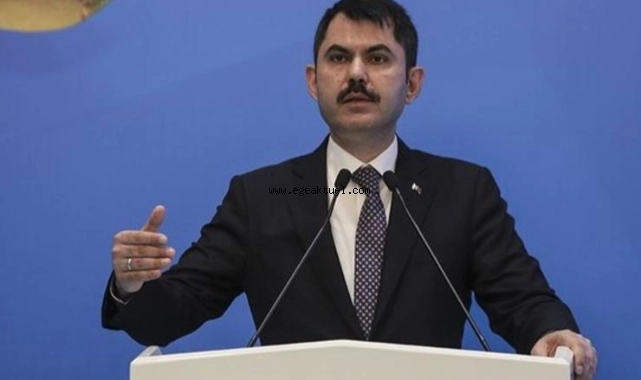 Bakan Kurum'dan İzmir depremi mesajı