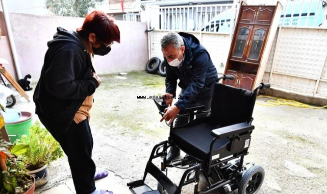 İzmir Büyükşehir Belediyesi’nden engelli yurttaşlara destek