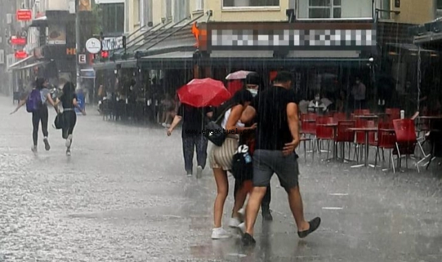 Meteoroloji'den Ege'de fırtına ve yağmur uyarısı!