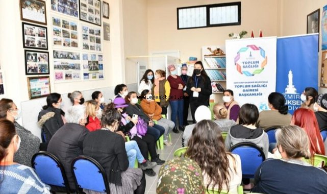 Çiğlili Kadınlara “Sağlıklı Yaşam” Bilgilendirmesi