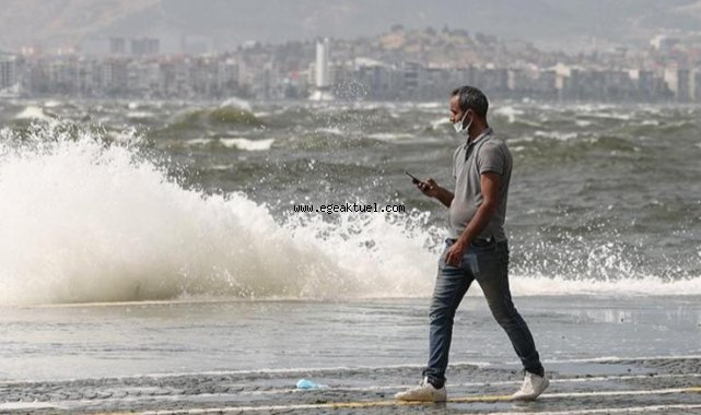 Dikkat! İzmir için fırtına ve yağmur uyarısı