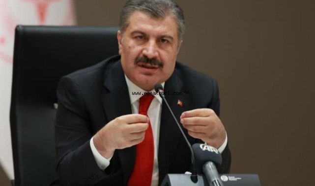  Koca, illere göre haftalık vaka sayısını paylaştı
