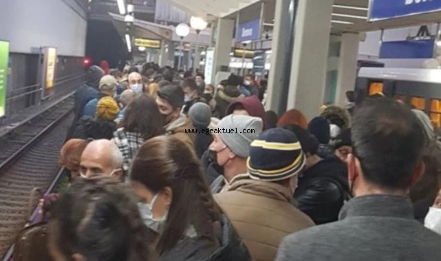 İzmir'de metro arızası