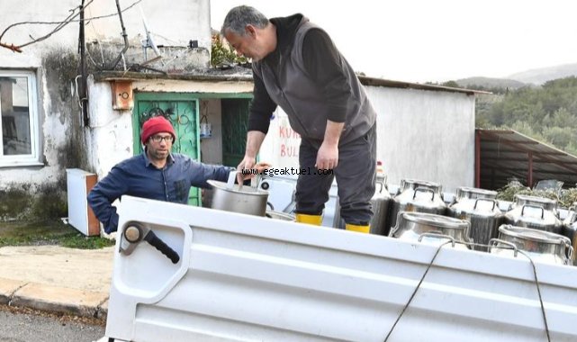 İzmir’de süt üreticisi nefes almaya başladı