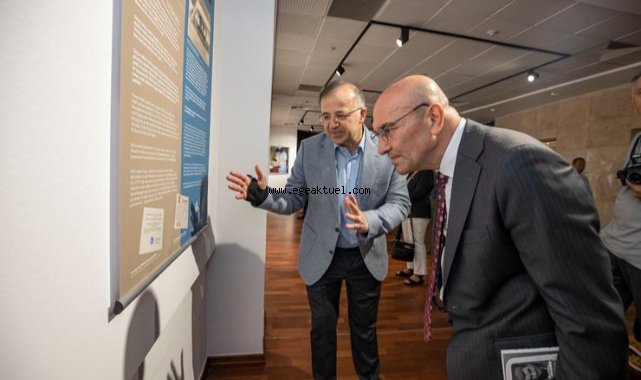 Başkan Tunç Soyer Almanya’ya göç sergisini açtı