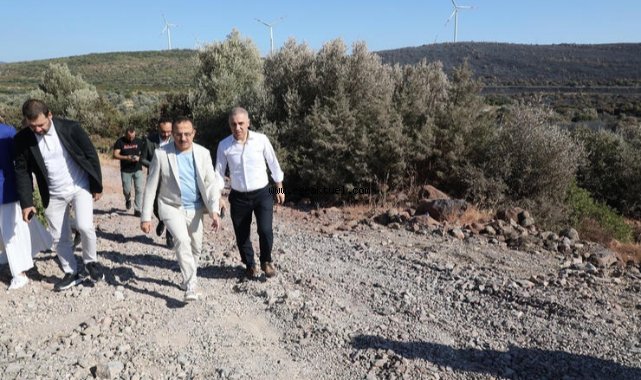 Başkan Sürekli’den yangın bölgelerine geçmiş olsun ziyareti