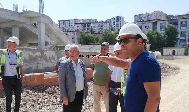 Başkan Selvitopu çalışmaları yerinde inceledi