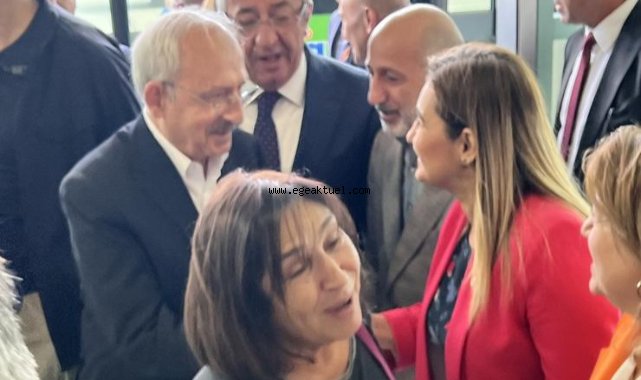 CHP Lideri Kılıçdaroğlu İzmir'e geldi