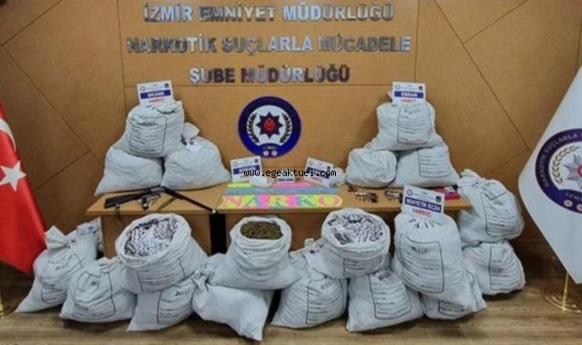 İzmir'de 325 uyuşturucu şüphelisine tutuklama