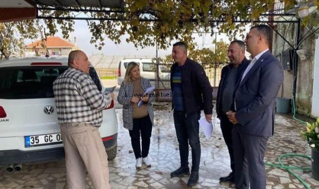 CHP İzmir’den Menderes’te 1.000 hanelik mesai