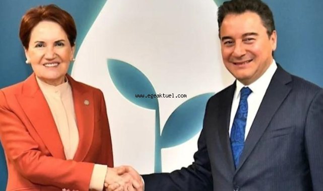 Akşener ile Babacan bir araya geldi