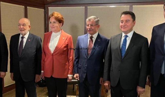 Altılı Masa bir araya geliyor