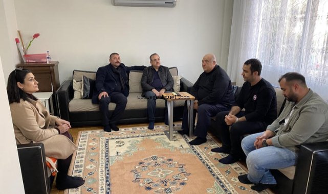 Başkan Sürekli dernek ve depremzede ziyaretlerini sürdürüyor