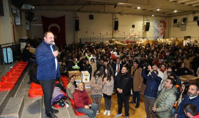 Çiğli’de Deprem Dayanışması Büyüyor