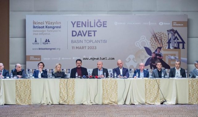 Başkan Soyer, İkinci Yüzyılın İktisat Kongresi programını basına tanıttı