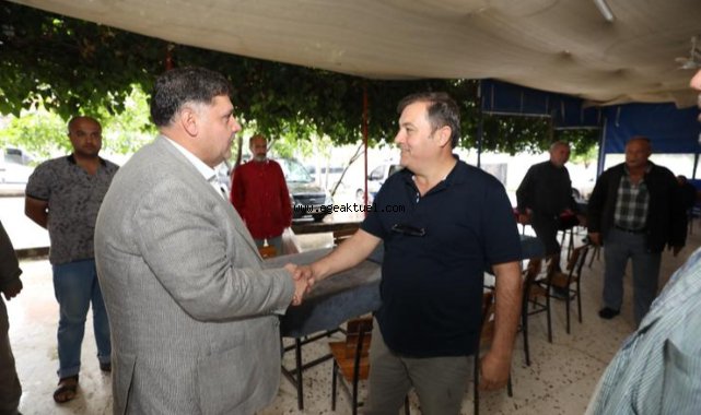 Başkan V. Özkan'dan Mağdur Çiftçiye Destek