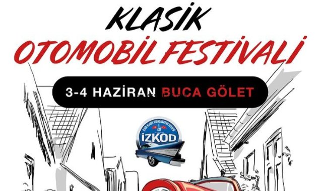 Klasik Otomobil tutkunları Buca’da buluşuyor