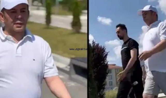 Tanju Özcan'ın yürüyüşü başladı