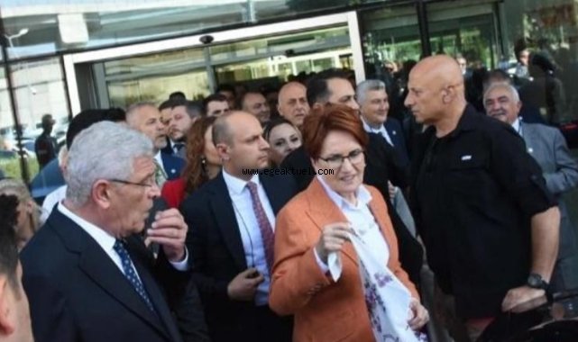 Meral Akşener İzmir'e ziyaret için geldi