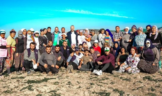 Menemen'de Tarladan Sofraya Birlik Rüzgarı