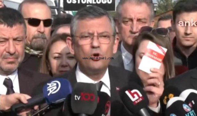 Özgür Özel'den yeni açıklama