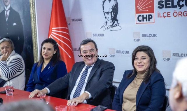 Başkan Batur, CHP ilçe örgütleriyle kucaklaştı