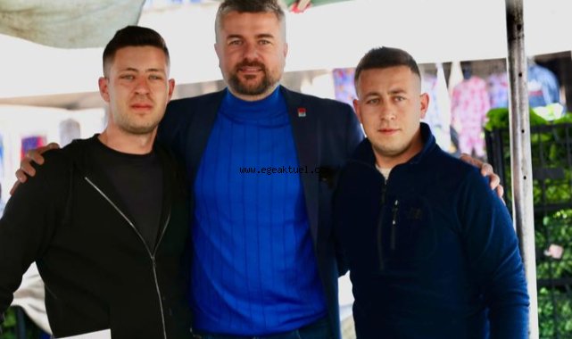 CHP’li Duman Bucalı pazarcılarla buluştu