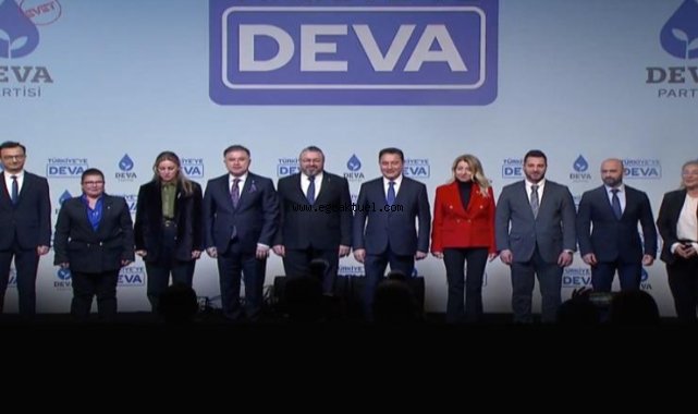 DEVA Partisi İzmir adaylarını tanıttı