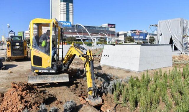 Narlıdere Metrosu çiçek açıyor