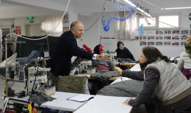 CHP adayı Işık kadın işçilerle buluştu