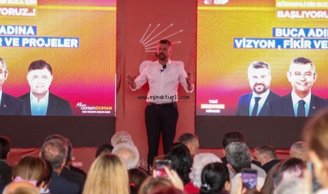 CHP'li Duman projelerini açıkladı: "Buca'da güvenli yaşam oluşturacağız"