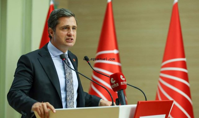 CHP Parti Sözcüsü Deniz Yücel'den Sert Çıkış