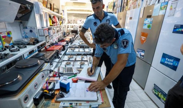 Karşıyaka’da zabıta ekiplerinden işgal denetimi