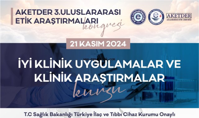  3. Uluslararası etik araştırmaları kongresi başlıyor
