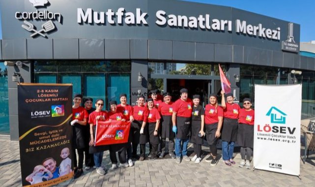 Karşıyaka’nın mutfağı lösemili çocuklar için üretti