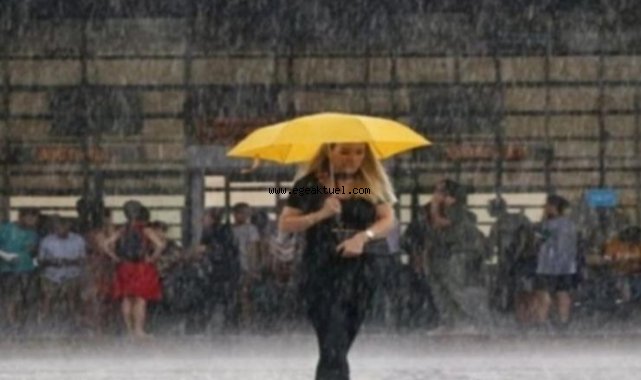 Meteoroloji'den sarı kodlu uyarı: Ege'de kuvvetli yağış!