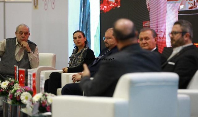 Başkan Ceritoğlu Sengel turizm fuarında Meryem Ana Evi sürecini anlattı