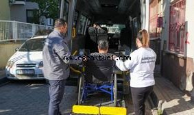 Engellilere ve hastalara nakil hizmeti