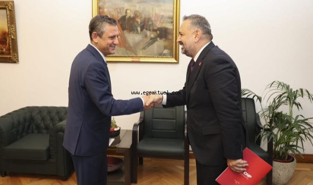 Başkan Aslanoğlu'ndan Özgür Özel'e ziyaret