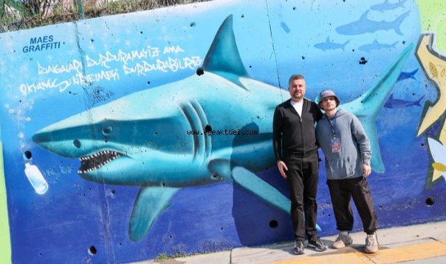 Buca’da grafiti sanatçılarından görsel şölen
