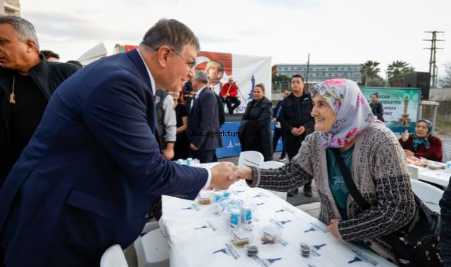 Başkan Tugay: Bu sofralarda geleceğe dair umutlanıyoruz