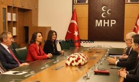Görüşme sonrası ilk açıklama 