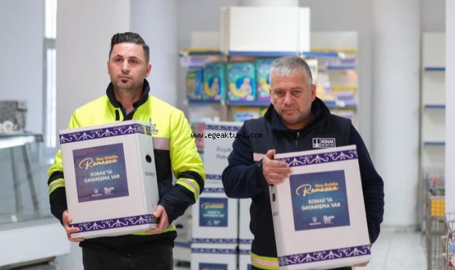 Konak’ta dayanışma kolileri vatandaşlarla buluşuyor
